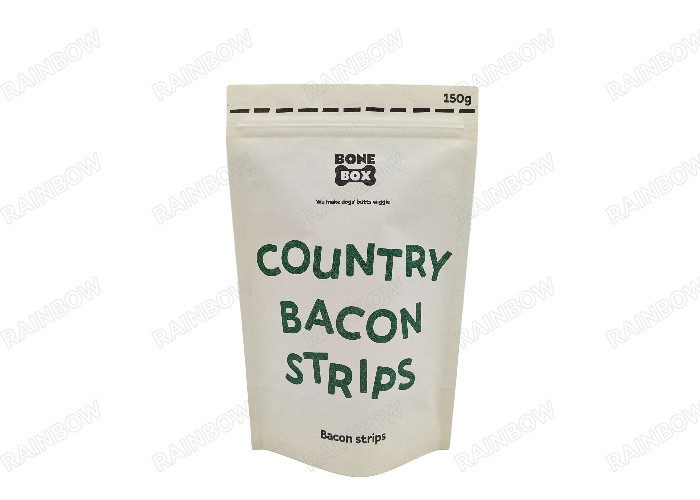 เป็นมิตรกับสิ่งแวดล้อมย่อยสลายได้ยืนขึ้นถุงอาหารที่กำหนดเองชาถั่วคุกกี้ถุงบรรจุขนม