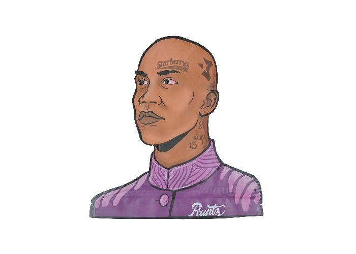 พิมพ์แบบกำหนดเอง 3.5g Die Cut Mylar Bag Matte Smell Proof Child Proof Ziplock