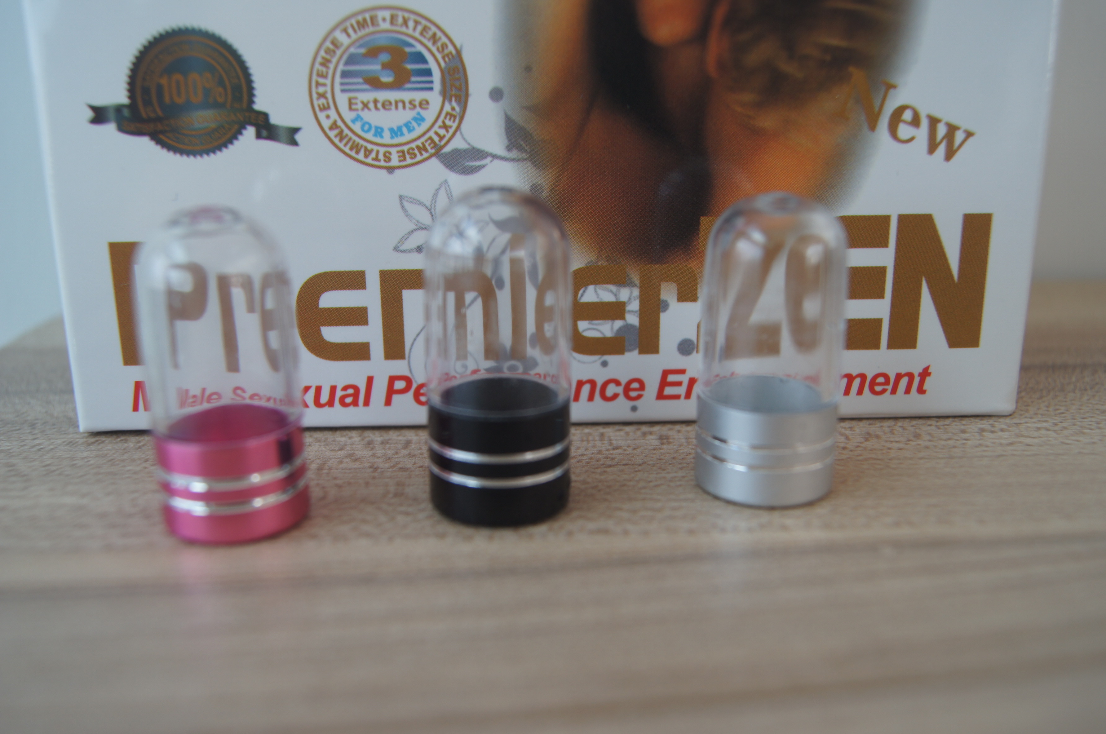 กระปุกยาพลาสติกเปล่า กระปุกยาทรงแคปซูล กระปุก PremierZen 3d การพัสดุ