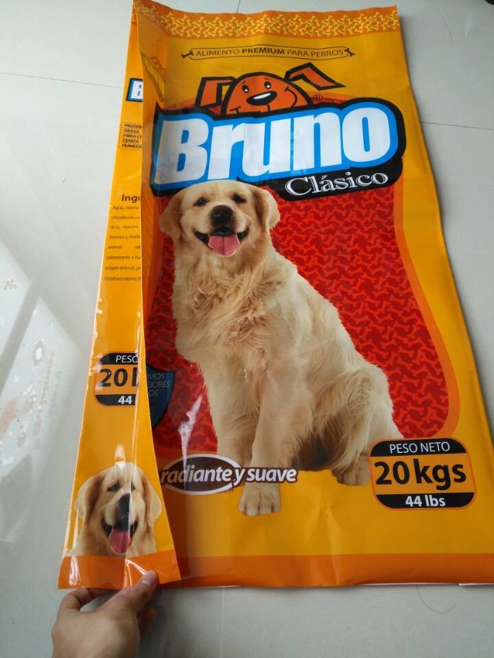 กระเป๋าบรรจุอาหารที่บรรจุด้านข้างเป้าเสื้อกางเกงเป้าเสื้อกางเกงสำหรับอาหารสัตว์