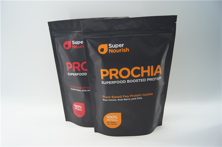 ถุงผ้าเวย์โปรตีน / อลูมิเนียมฟอยล์ยืนขึ้น