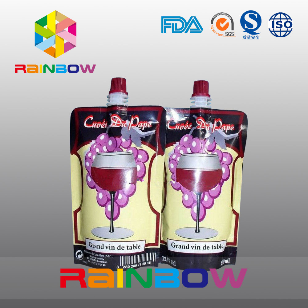 ถุงอาหารเด็ก / ถุงบรรจุอาหารสำหรับเด็กพร้อมหลอดหัดดื่มและช้อน