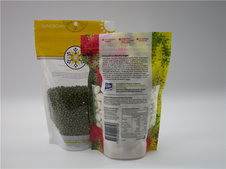 ผลิตภัณฑ์เสริมอาหารถุงบรรจุภัณฑ์ถุงฟอยล์ mylar ด้วยซิปล็อคสำหรับผงโปรตีน