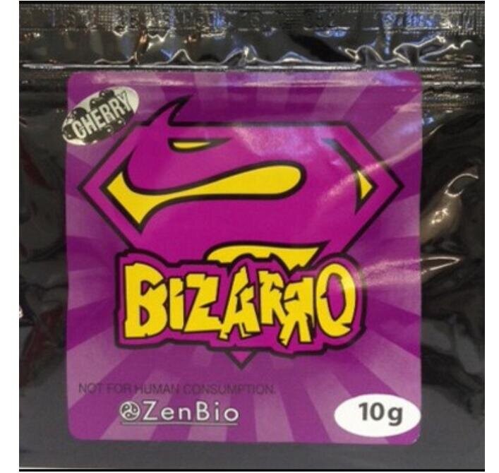ถุงซิปล็อคสมุนไพรธูป Bizarro 10g ยืนถุงพวยด้วยรสชาติต่าง