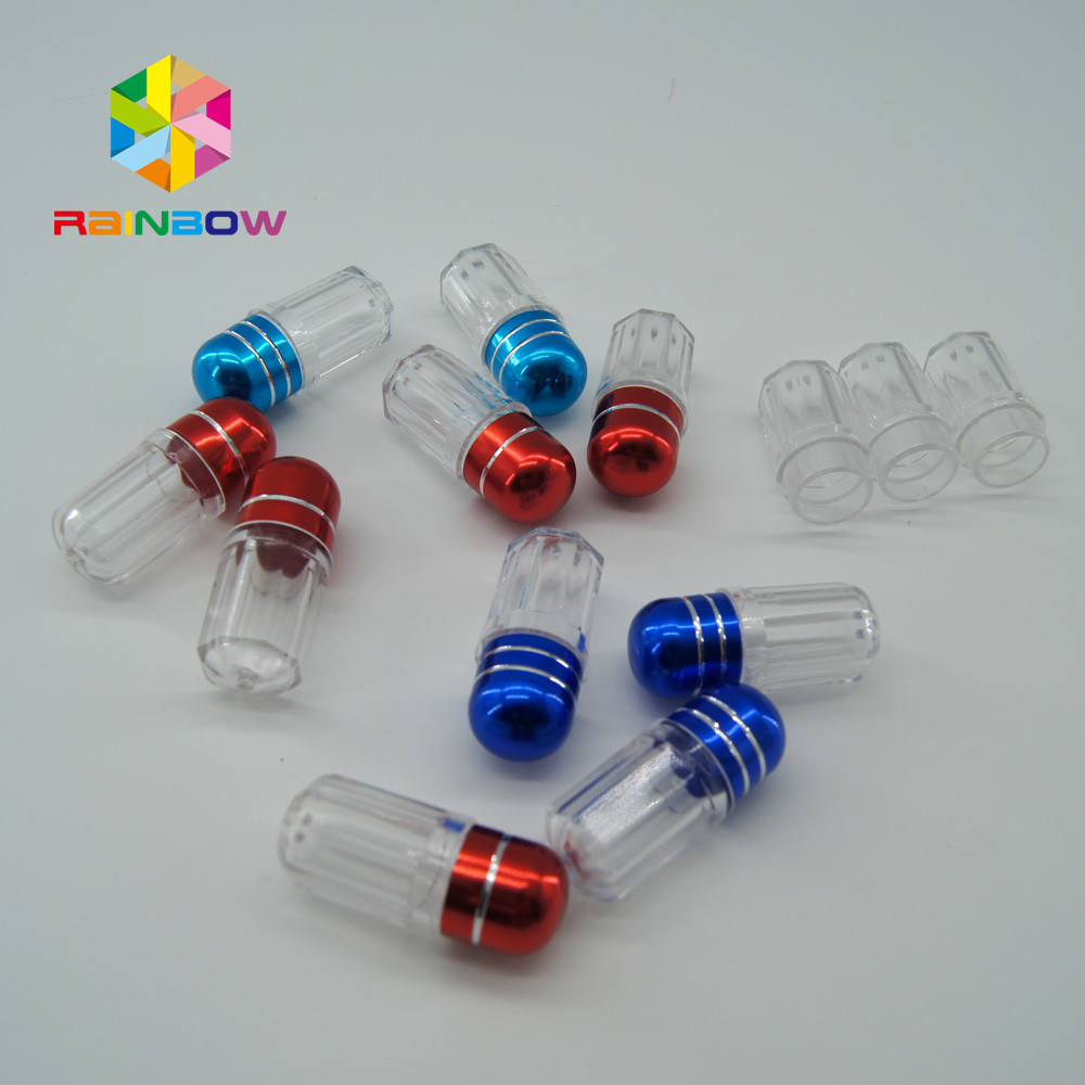 กล่องยาเพศ Rhino กระป๋องยาพลาสติก / กระป๋องยา Empry