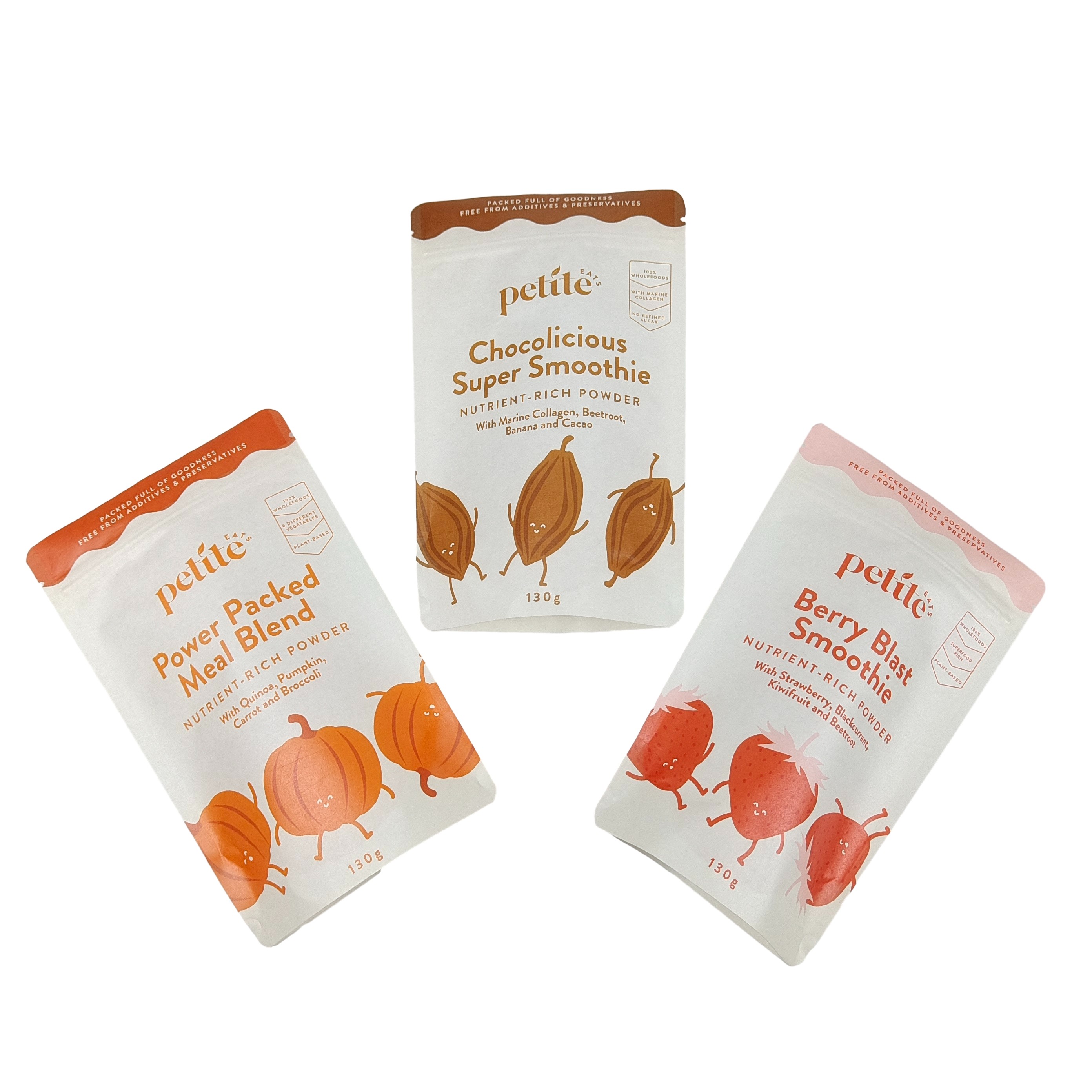 ดีไซน์ลูกค้าคุณภาพสูง พิมพ์กระเป๋าสะพายชีวภาพที่สามารถปิดใหม่ได้ด้วย Ziplock Doypack กระเป๋ากระดาษ Kraft กระเป๋าอาหารสัตว์เลี้ยง Packagin