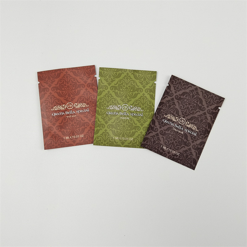 อาหารว่างและเมล็ดกาแฟ กระเป๋าสะพายฟอยล์เล็กสําหรับตัวอย่าง