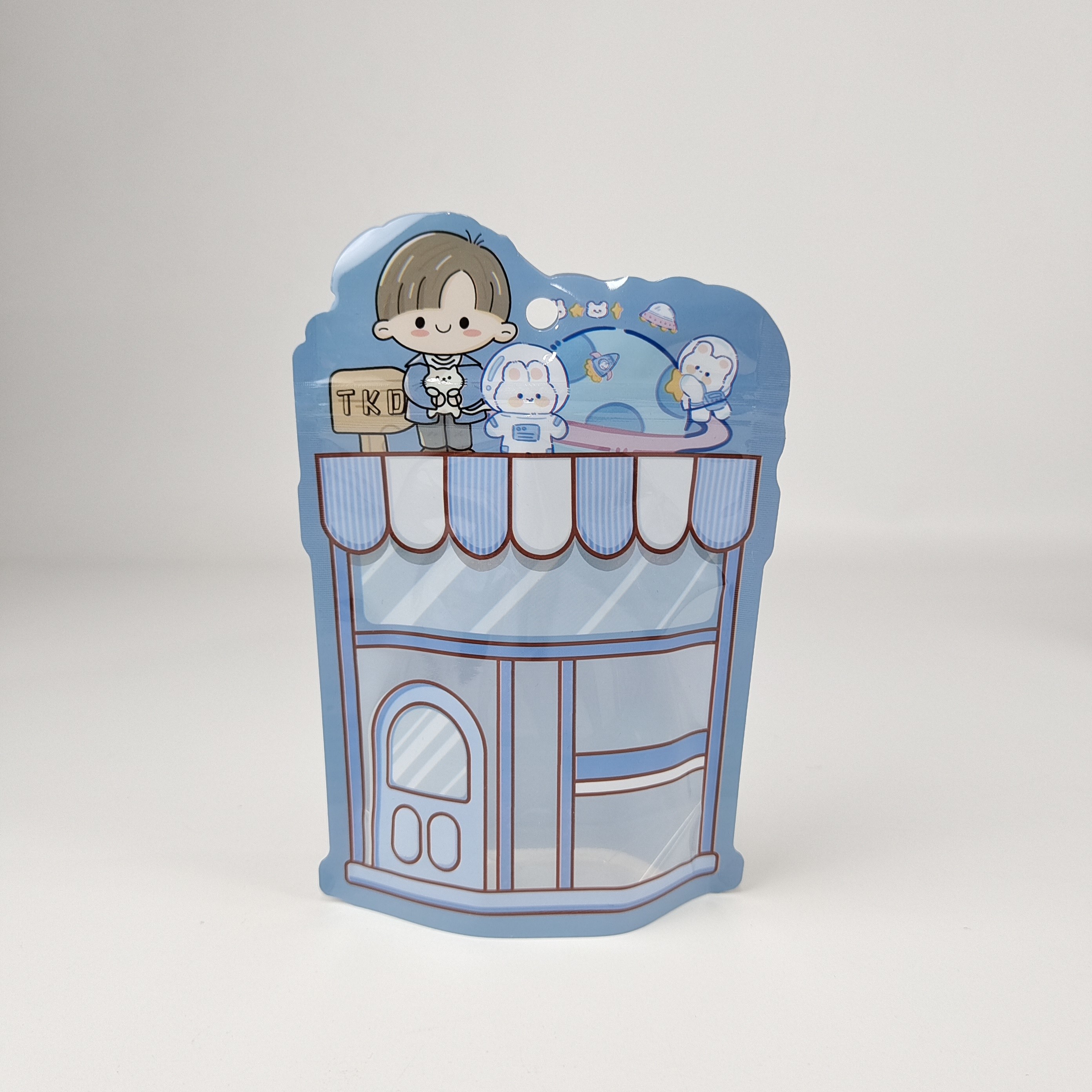 การพิมพ์แบบแกรเวอร์ Matte Print Mylar Stand Up Bag กระเป๋าบรรจุกระเป๋าสะพายความร้อน สามารถปิดใหม่ได้