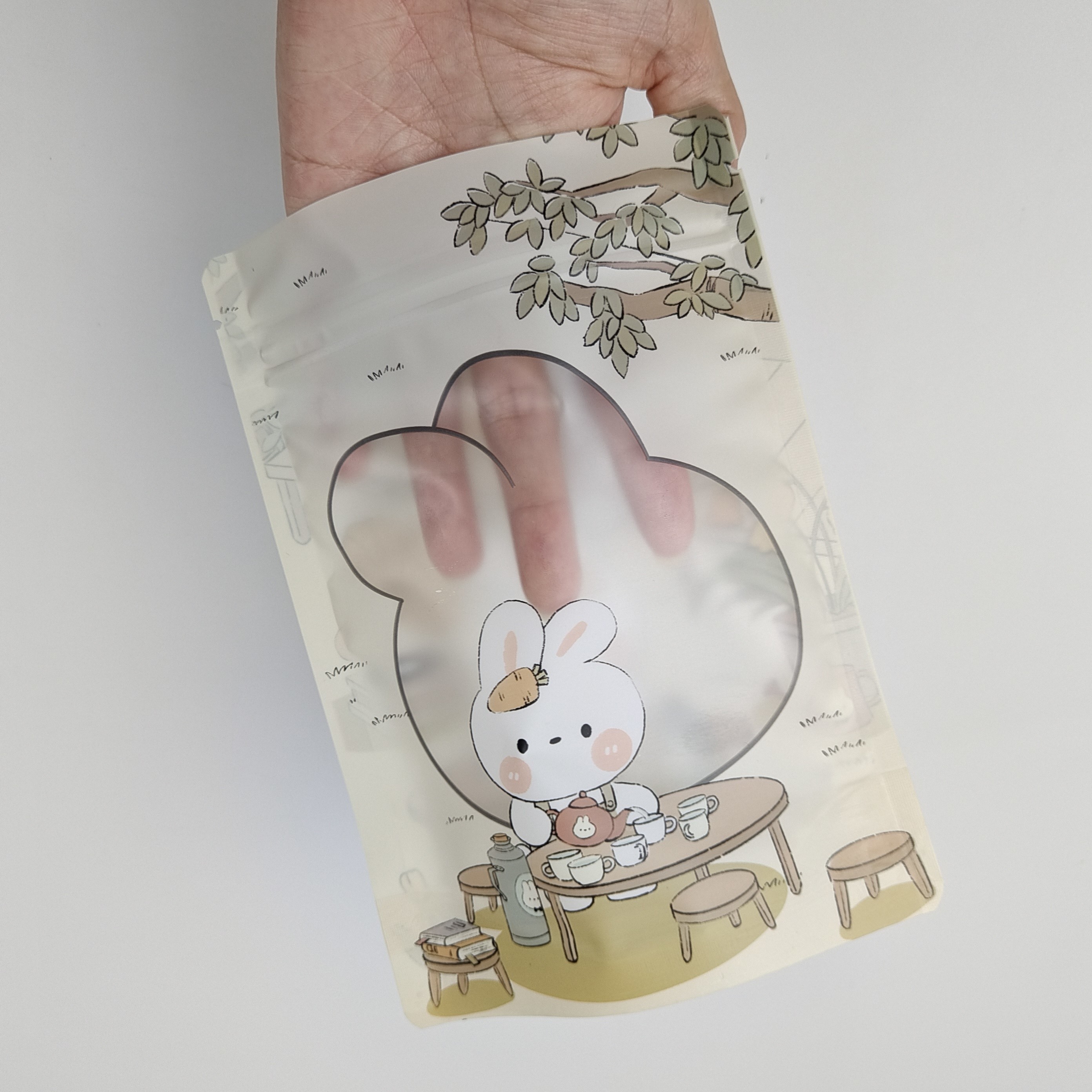 พลาสติกที่พิมพ์มาเป็นพิเศษ ปิดความร้อน การเก็บอาหารสัตว์เลี้ยง กระเป๋า Ziplock ถุงยืนกระเป๋า 250 กรัม กระเป๋า Mylar กันกลิ่น