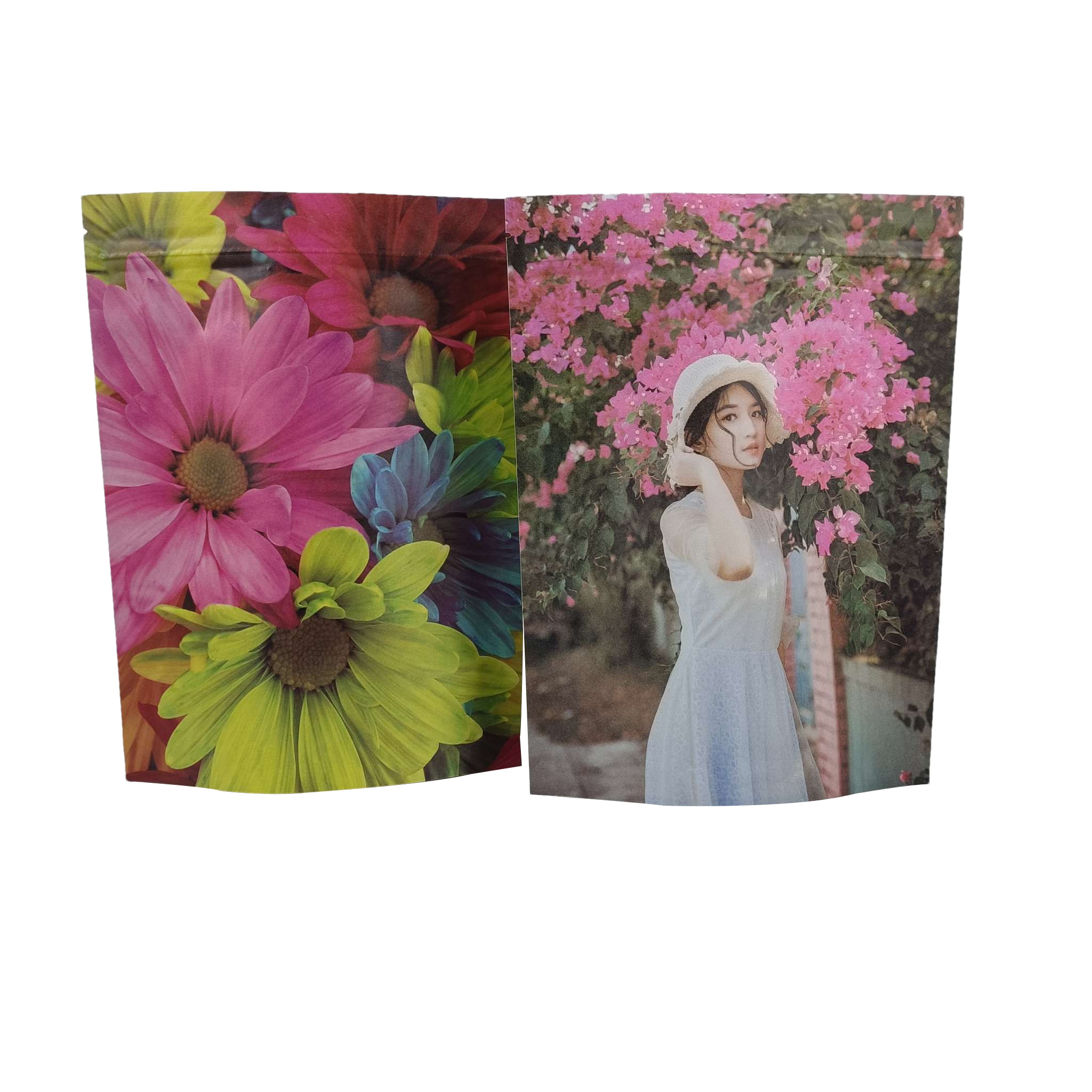 กระเป๋าบรรจุอาหาร Pla ที่กําหนดเอง กระเป๋าพลาสติก Zip Lock กระเป๋าแผ่นอลูมิเนียม