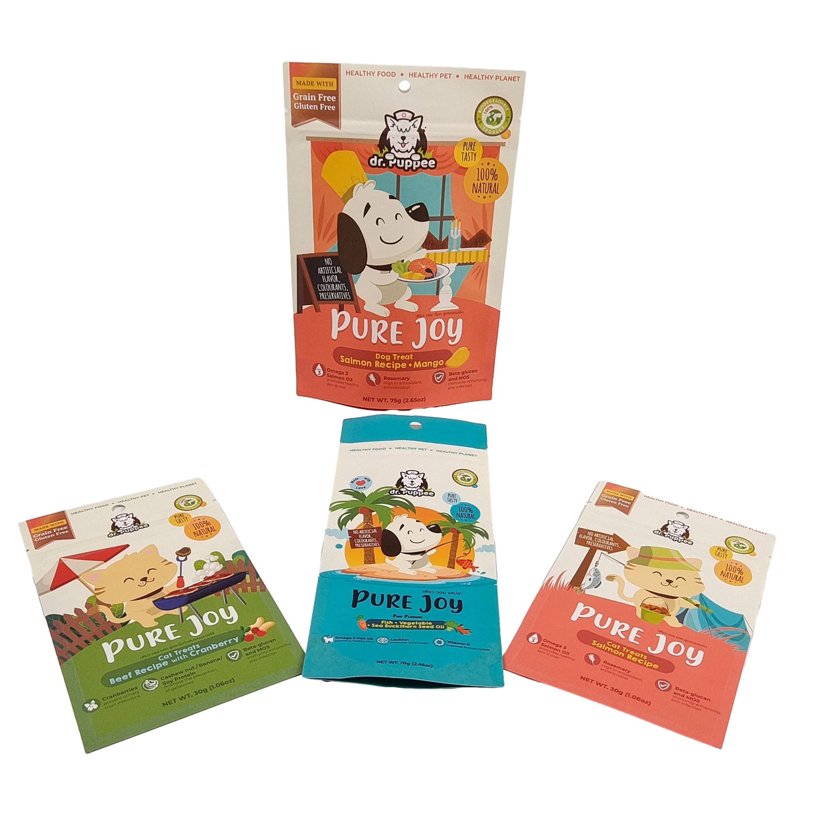 ขายร้อน สีน้ําตาล รีไซเคิล Custom Printed Eco Friendly Zipper Stand Up Bag กระเป๋าสะพายผลไม้แห้ง กระเป๋าสะพาย Kraft Pa