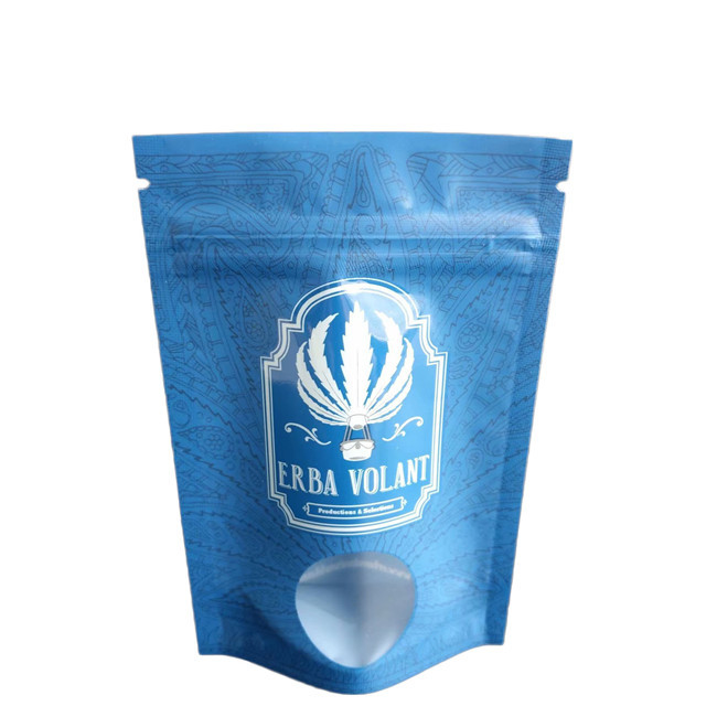 กระเป๋ากันกลิ่นจุด UV กระจกกระจกกระจกกระจก 3.5g CBD กระเป๋าบรรจุดอกไม้ด้วยซิป