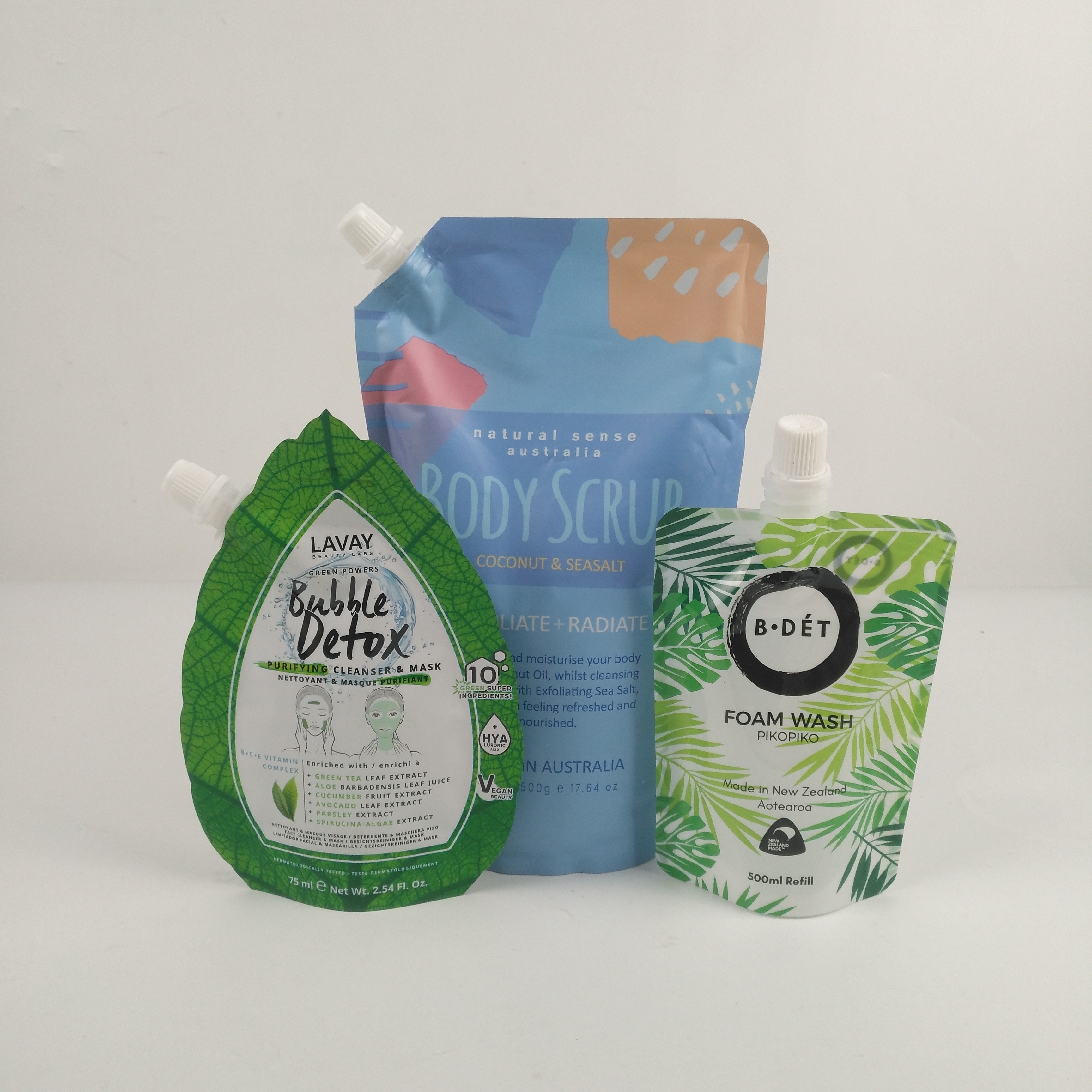 อาหาร ยืนขึ้นกระเป๋า Spout กระเป๋าบรรจุด้วยโลโก้ที่กําหนดเองยอมรับ