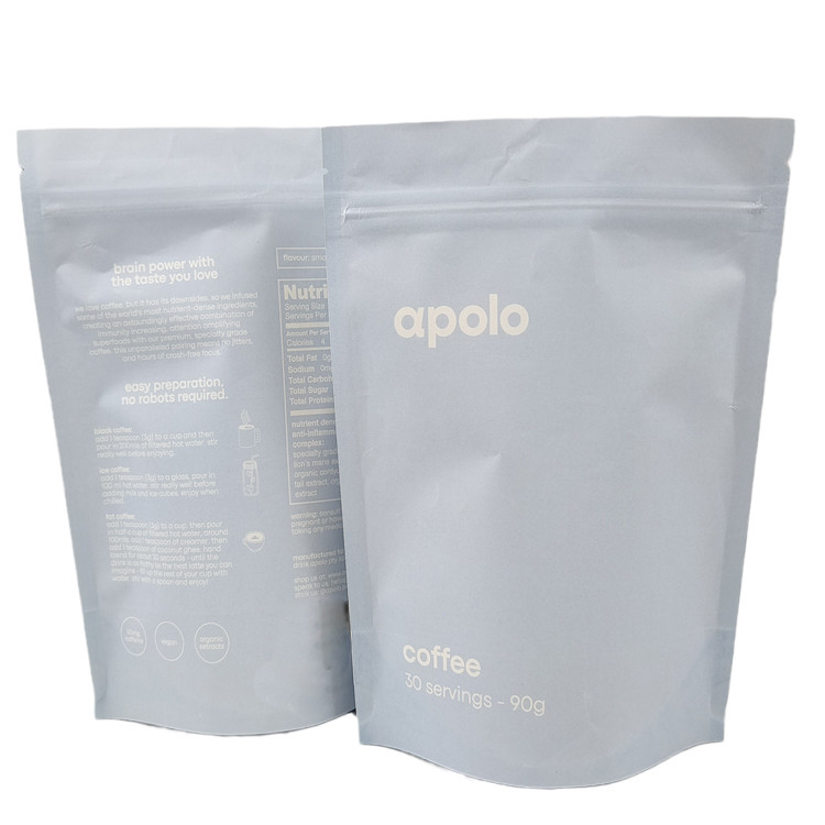 ปรับแต่งกระเป๋ากระดาษไครฟอฟท์ที่สามารถบีโอเดเกรดได้ ด้วยซิปพ์ พิมพ์ดิจิตอล แพคเกจขนมหวาน