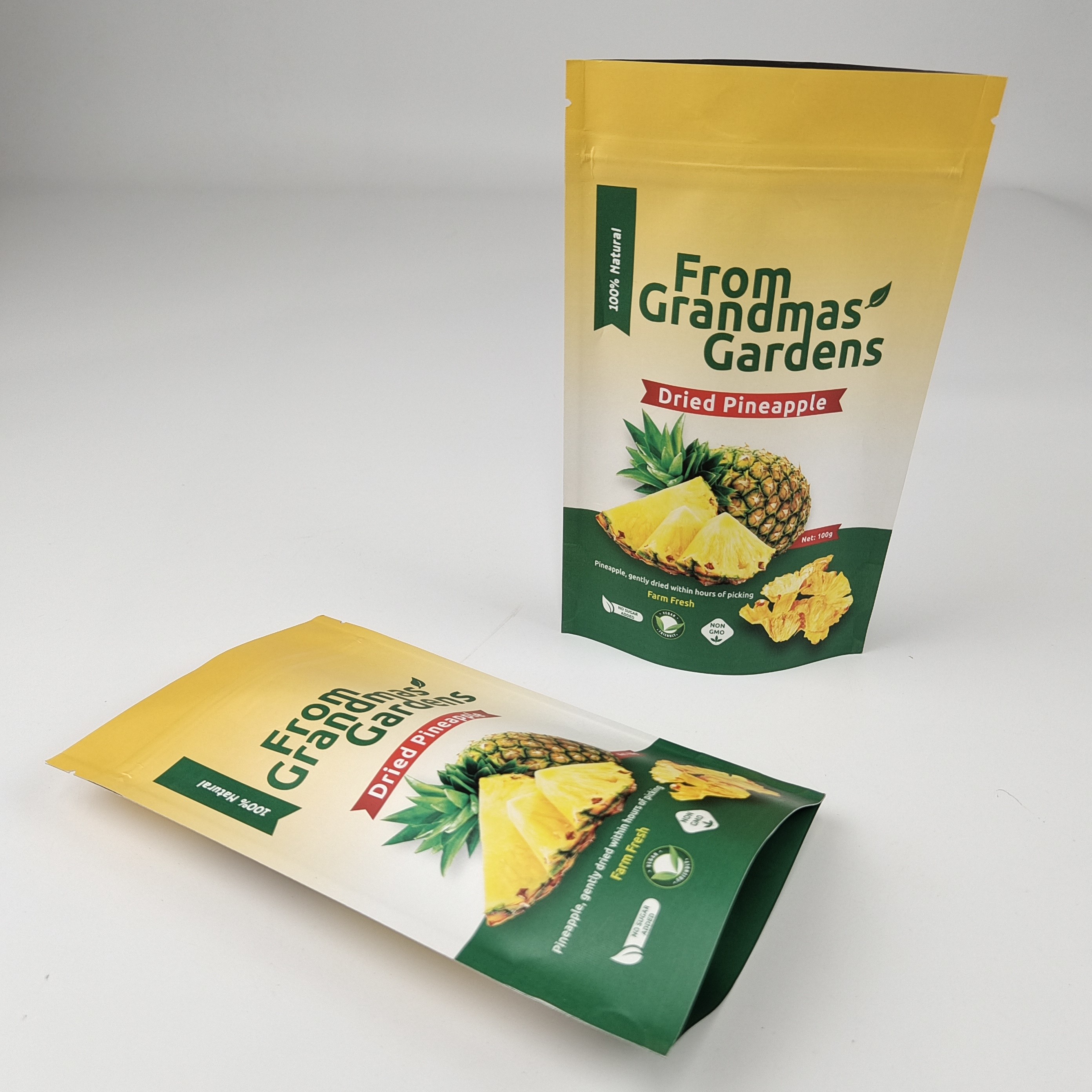 สะอาด สะอาด ปรับปรุงระบบพิมพ์ดิจิตอล ถุงยืน ถุงตักน้ําตาล ผลไม้แห้ง มะเขือเทศ ถุงพลาสติก