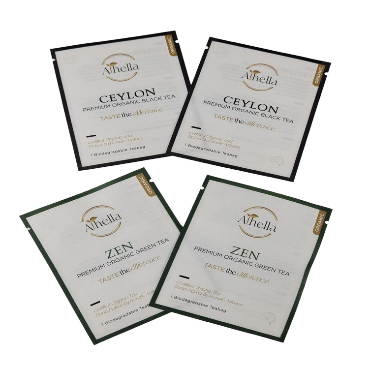 ปรับแต่งกระเป๋าชาทุกขนาด แพ็คเกจด้วยกระเป๋าประปาสามด้าน รูปทรงและขนาด