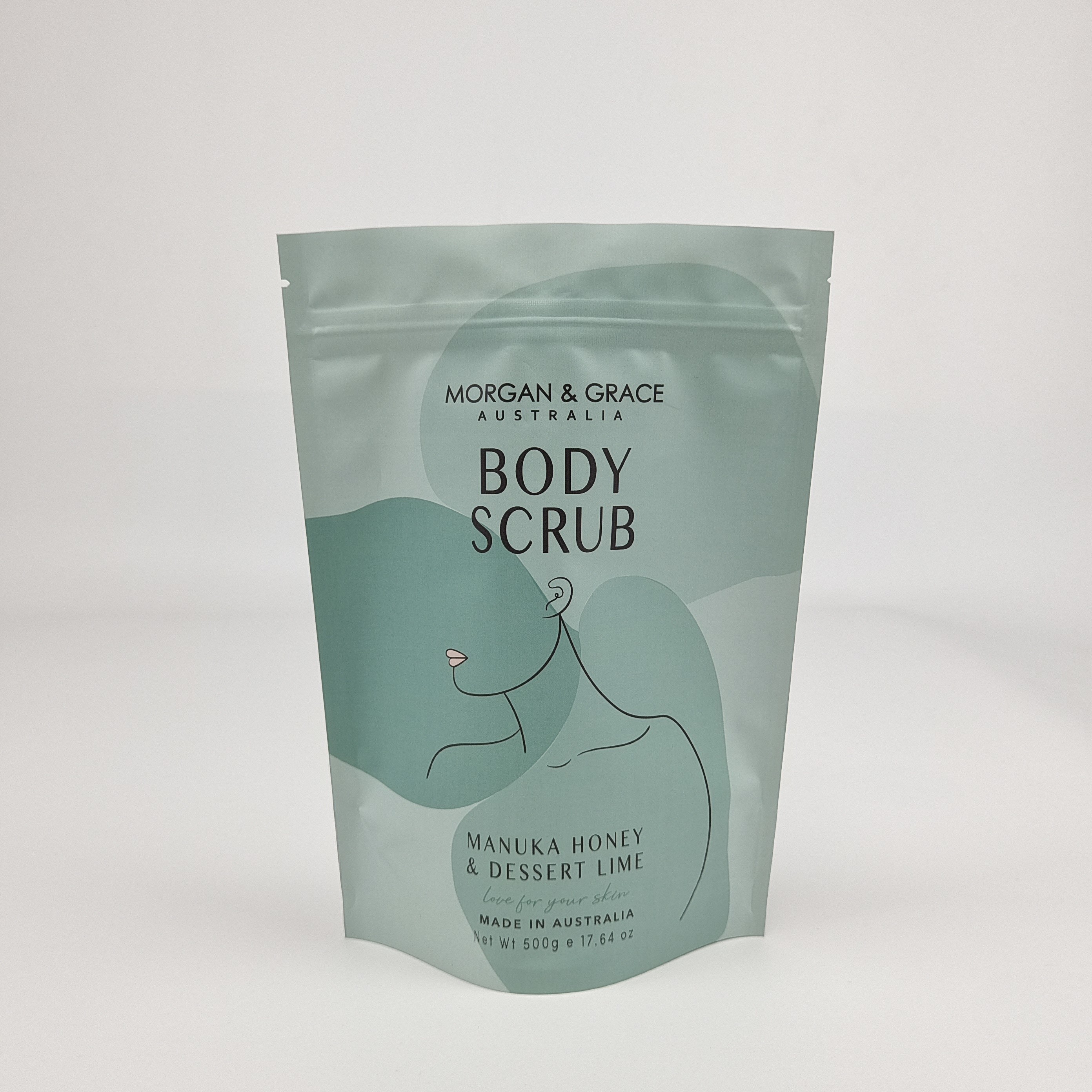 ปรับแต่งพิมพ์กระเป๋ายืน Mylar 50g 100g 250g 1kg เกลืออาบน้ํา กาย Scrub เกลืออาบน้ํา แพคเกจ Ziplock ถุง