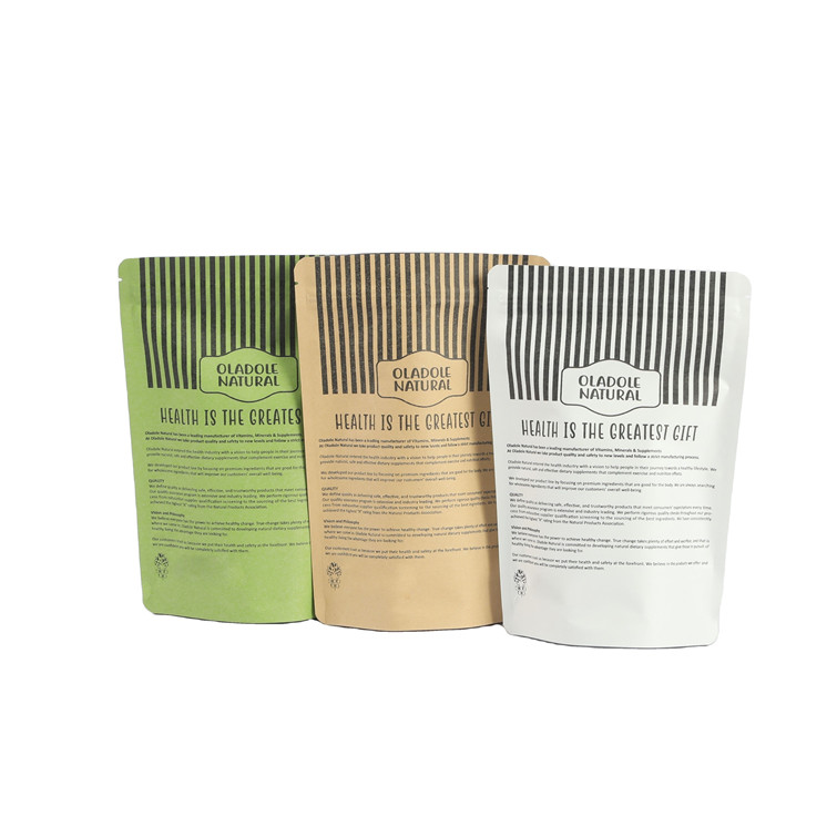 อาหารเกรด กระดาษ Kraft ถุงกระดาษสําหรับมะม่วง ขนาดผง อาหาร คุ๊กกี้ถั่ว อาหารสัตว์เลี้ยง อาหารที่มิชอบสิ่งแวดล้อม ชา ผลาญกระดาษกันกลิ่น