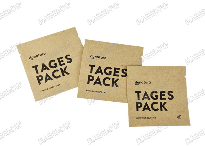 วาล์วถอนแก๊ส กระเป๋าชาที่กําหนดเองที่มีโลโก้ที่กําหนดเอง