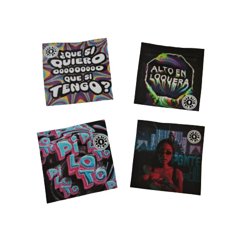 กระเป๋าสตางค์ตัวอย่างที่ปิดได้ใหม่ ที่กันกลิ่น พร้อมกระจกใส กระเป๋าสตางค์ปูน