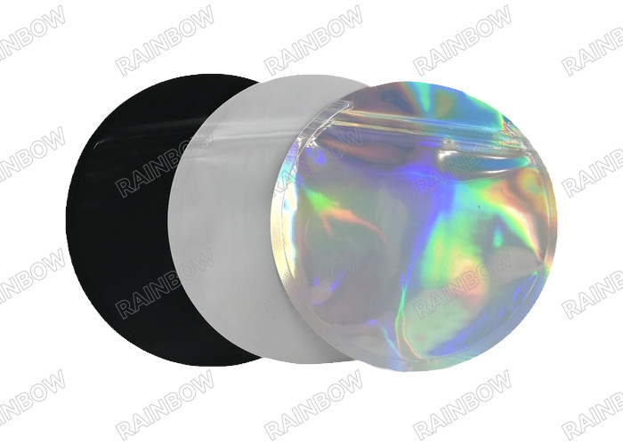 การตัดแบบพิเศษแบบพิเศษ Mylar Bags ซีปเปอร์กันกลิ่น 3.5 G