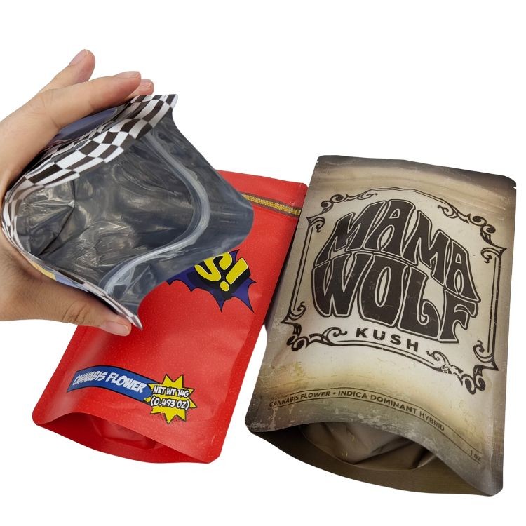 Yantian Port Shipping Herbal Frankincense Packaging ใน CMYK กับกระเป๋ายืนและซิป