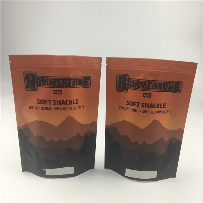 กระเป๋ากระดาษ Kraft กระเป๋าชา แพคเกจด้วยกระเป๋าปิดสามด้านและวาล์วลดแก๊ส