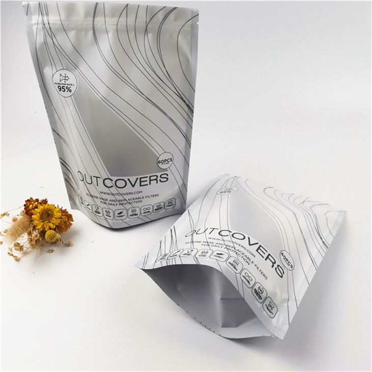 การบรรจุอาหาร ยืนขึ้น ซิปเปอร์ กระเป๋า ปิดความร้อน ถุงบรรจุพลาสติกเกรดอาหาร