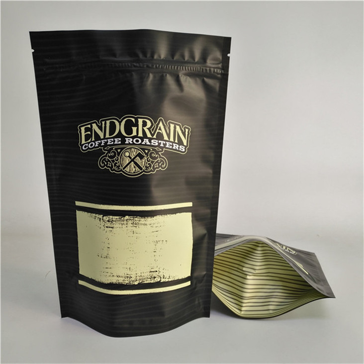 การเก็บสินค้า โลโก้ตามสั่ง พิมพ์ สูง ซิปเปอร์ กระเป๋า ซับใหม่ พลาสติก อาหาร Seal กระเป๋ากาแฟ