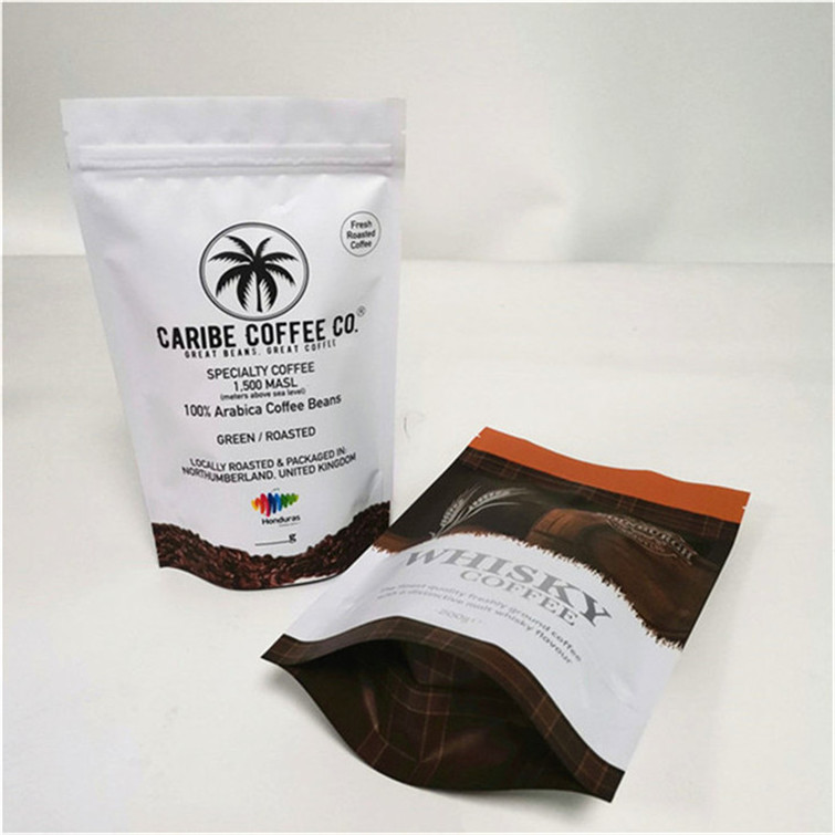 การพิมพ์สีสัน แมท ปลายตามต้องการขนาดและการออกแบบ อลูมิเนียมฟอยล์ Mylar Doypack