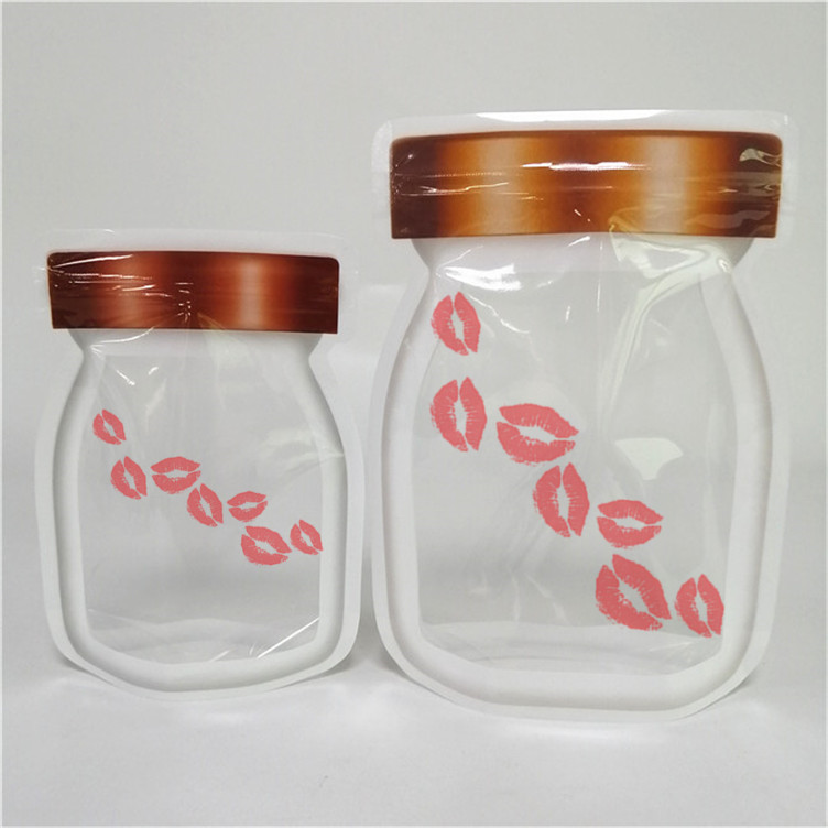 ดีไซน์ใหม่ ขายดีที่สุด ความหนาตามสั่ง โลโก้ตามสั่ง พิมพ์ ยืนขึ้น ซิปเปอร์กระเป๋า พลาสติกอาหาร ปิดบรรจุ