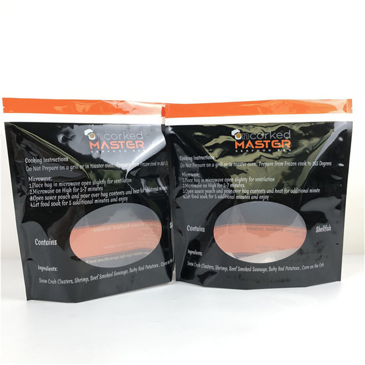 แพ็คแฟชั่น พิมพ์สีสัน กันกลิ่น กันความชื้น วัสดุอะลูมิเนียม PE สําหรับบรรจุอาหารว่าง