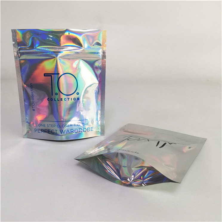 วัสดุบรรจุอาหารที่กําหนดเอง เบลล์ส่วนตัว กันความชื้น ซิปเปอร์ ยืนขึ้น ถุงบรรจุ