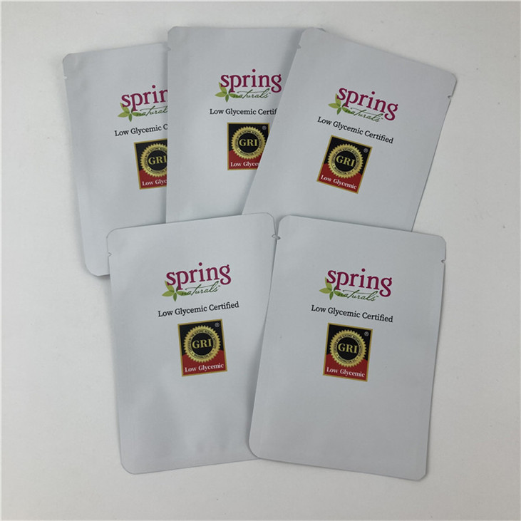 กระเป๋าบรรจุ Mylar ปิด 3 ด้าน กันรั่ว พร้อมรัดรัดขนาดที่กําหนดเอง