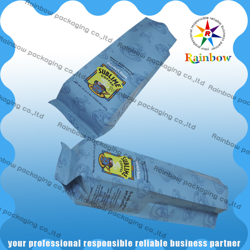 Side Seal Matte Tea ถุงบรรจุภัณฑ์ป้องกันการรั่วสำหรับกากถั่วเหลือง