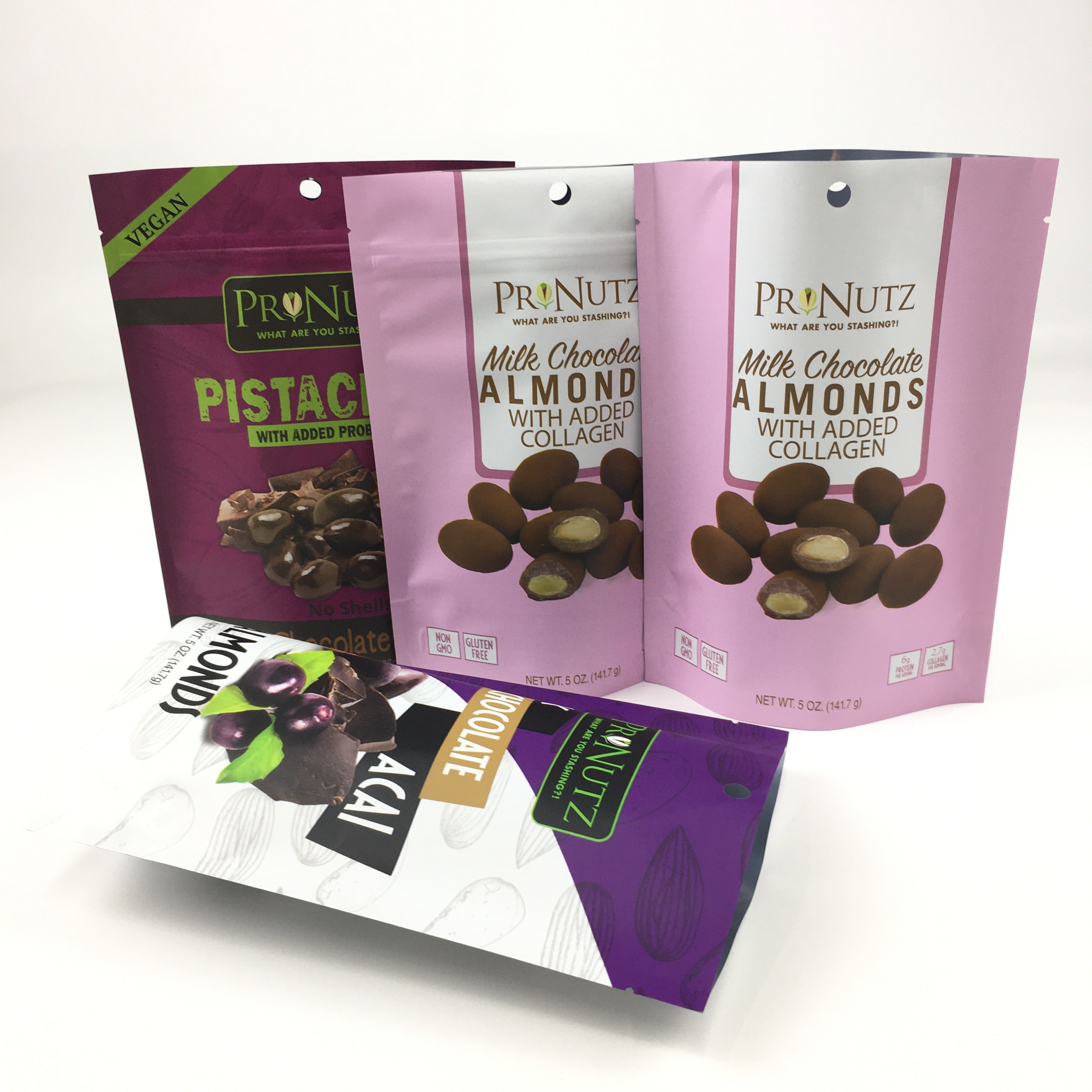 กระเป๋าสะพายผงอัลลูมิเนียม Mylar กระเป๋าสะพายผง