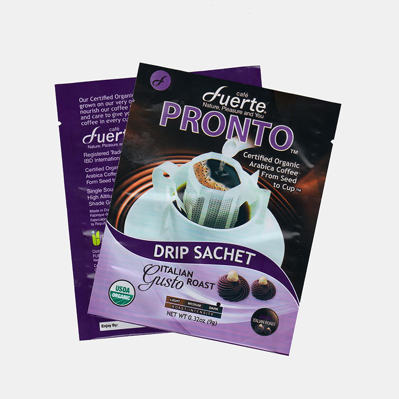 SGS อาหารเกรด 100 กรัมผนึกที่กำหนดเองเคลือบยืนขึ้นถุง ziplock สำหรับถั่ว