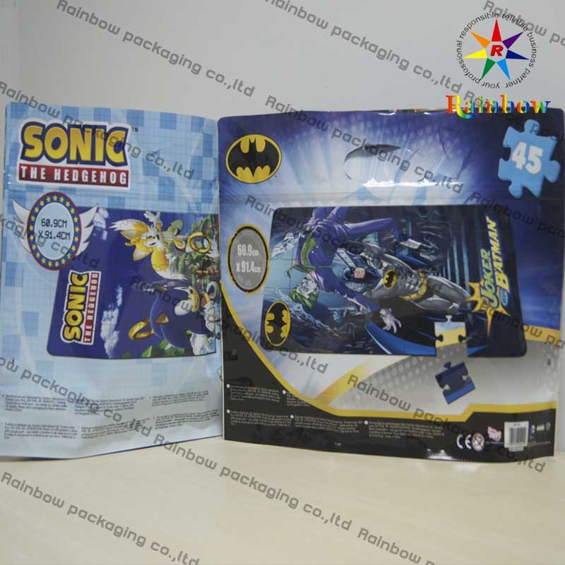 อลูมิเนียมยืนขึ้นถุงฟอยล์บรรจุภัณฑ์ด้วย Ziplock สำหรับของเล่น