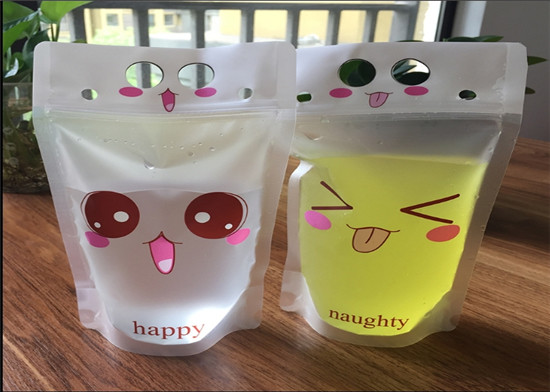 ถุงซิปตั้งค่า Gravnre พิมพ์ Custome ความหนาสำหรับนม