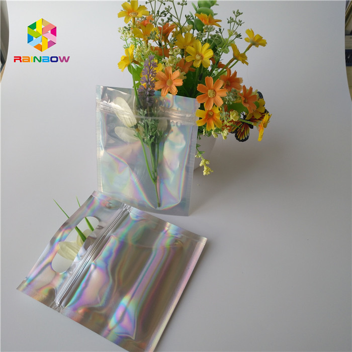 เลเซอร์สีที่กำหนดเองยืนขึ้นถุงป้องกันความชื้นความร้อนปิดผนึกสำหรับแพคเกจน้ำผลไม้
