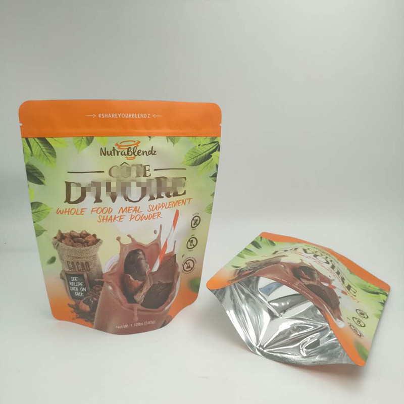 อาหารเกรดยืนขึ้นกระเป๋าซิปพิมพ์ Gravnre สำหรับคุกกี้ขนาดที่กำหนดเอง