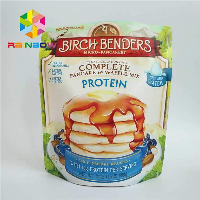 Pantone พิมพ์ถุงพลาสติกบรรจุภัณฑ์ถุงอลูมิเนียมฟอยล์สำหรับเครื่องสำอาง