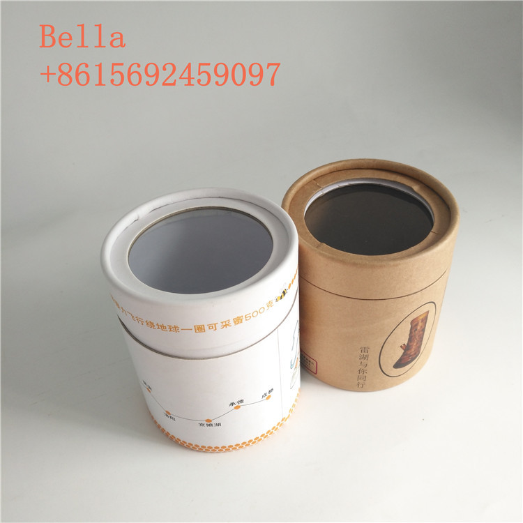 บรรจุภัณฑ์กล่องกระดาษเป็นมิตรกับสิ่งแวดล้อมรูปร่างที่กำหนดเองด้วยหน้าต่างที่ชัดเจน