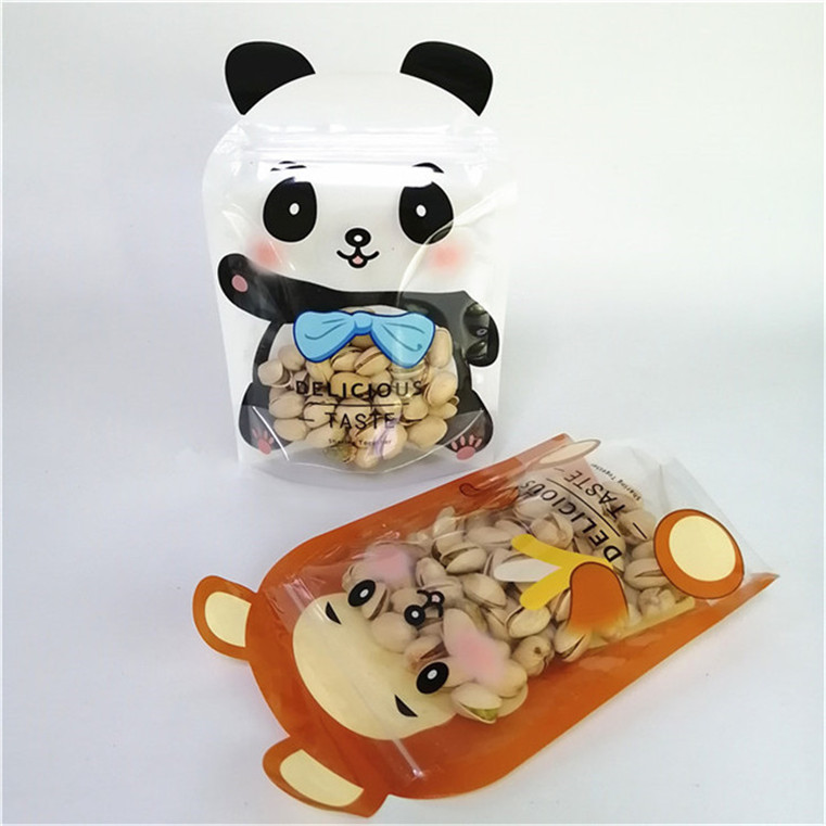 ถุงบรรจุภัณฑ์พลาสติกไมลาร์แบบตั้งได้ พิมพ์สีสันสดใส ป้องกันกลิ่นและป้องกันความชื้น