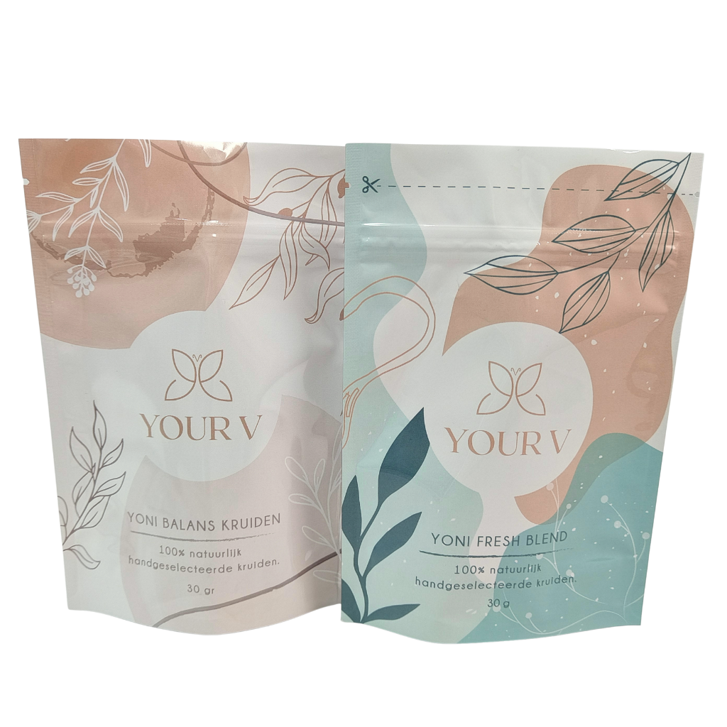 ถุงไมลาร์แบบย่อยสลายได้เองสำหรับเกลืออาบน้ำ ขนาด 4 ออนซ์ 5 ออนซ์ แบบตั้งได้