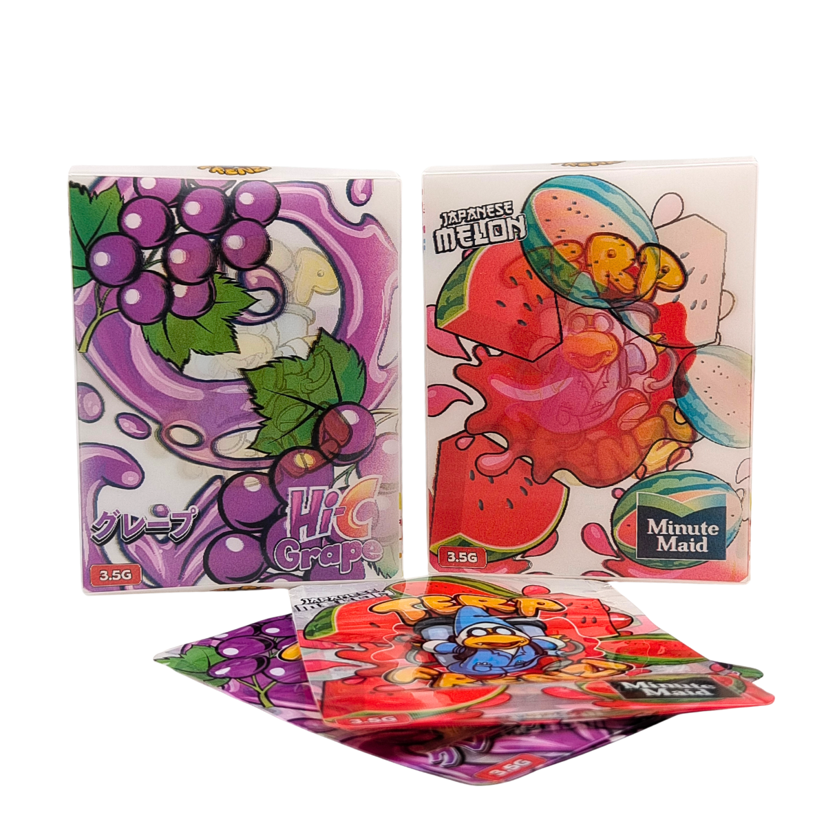 กระเป๋าสะพาย Mylar ป้องกันเด็ก 3.5 กรัม สําหรับบรรจุอาหารว่าง