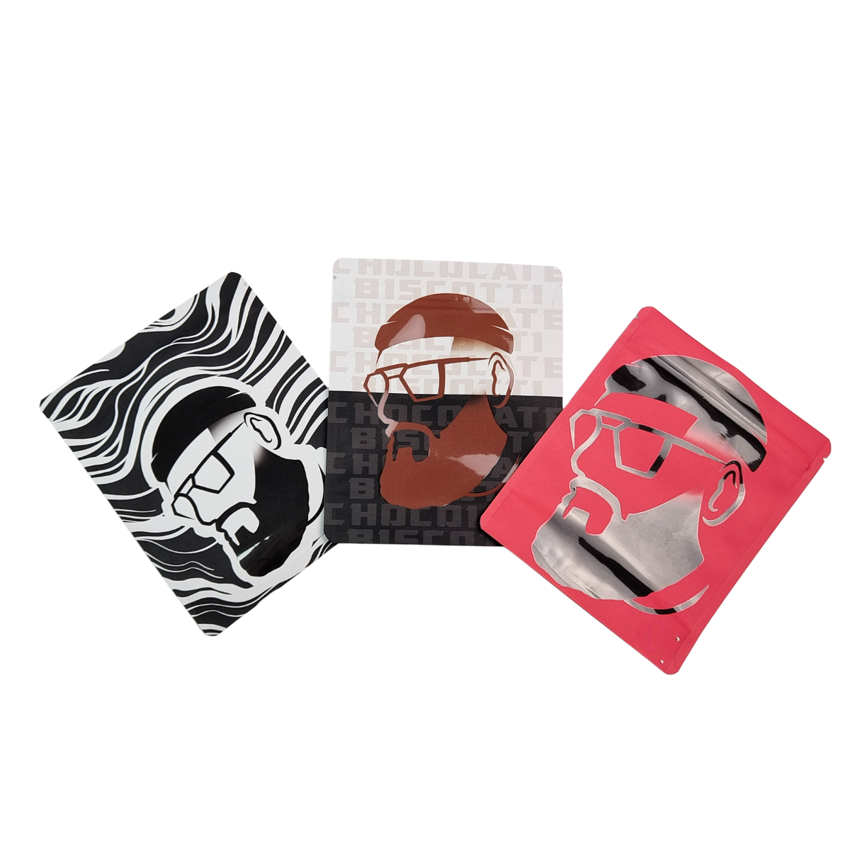 กระเป๋าสะพายอาหาร Mylar แบบพิมพ์ตามสั่ง 3.5 กรัม-28 กรัม