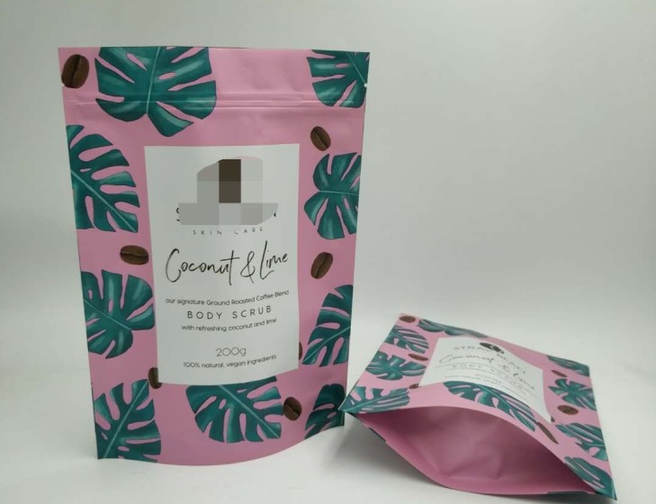 ขนาดแตกต่างกันอลูมิเนียมฟอยล์ยืนขึ้นกระเป๋าด้วยวัสดุ MOPP / VMPET / PE