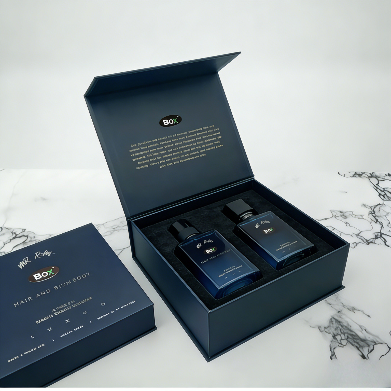 ขายส่ง กำหนดเอง หรูหรา เครื่องสำอางค์ โฟลเดอร์ ของขวัญแม่เหล็ก EVA โฟม ใส่ เคลือบด้าน วัสดุที่ย่อยสลายได้ทางชีวภาพ สำหรับ น้ำหอม งานฝีมือ