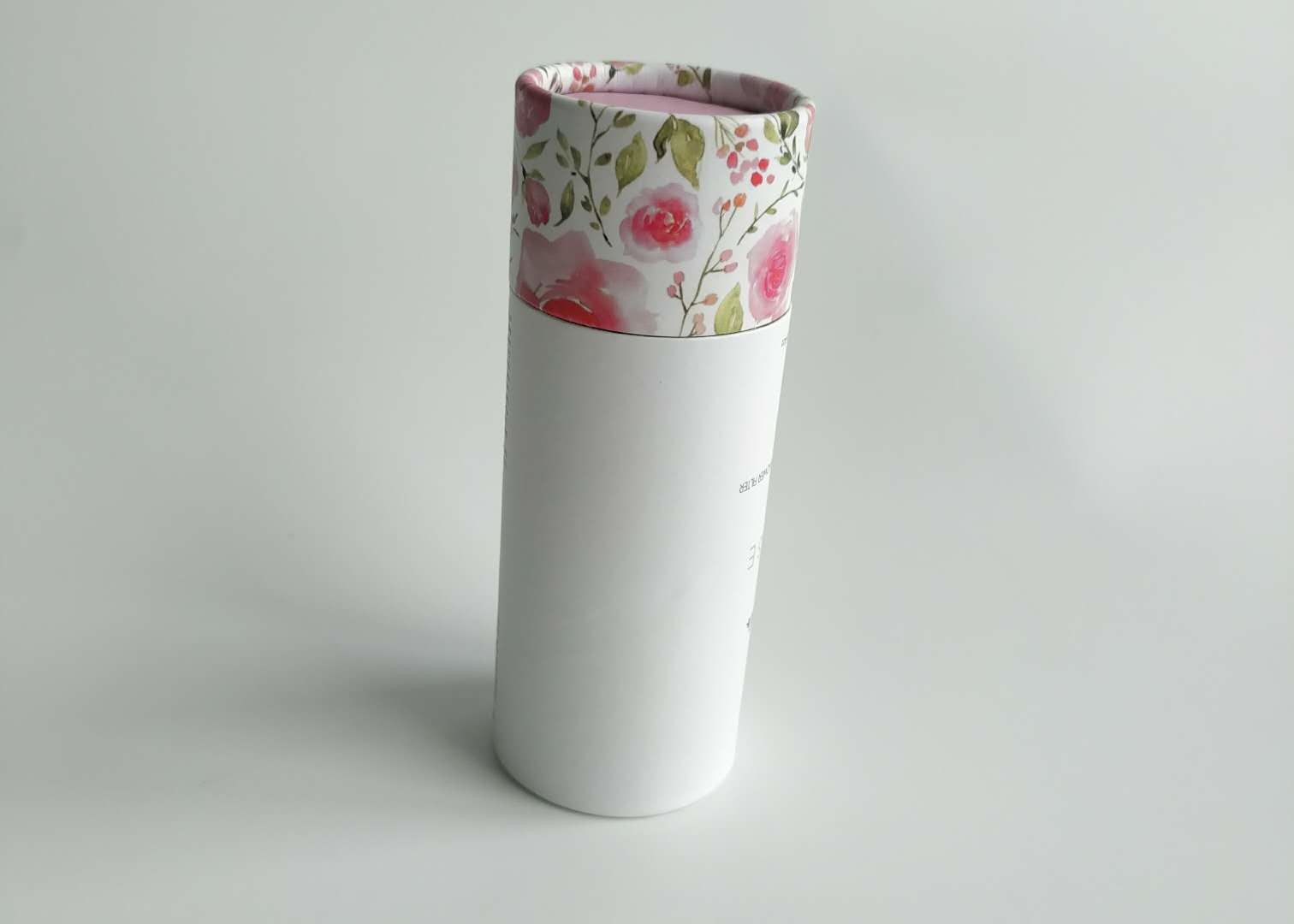 กระบอกกระดาษพิมพ์แบบกำหนดเองกล่องเครื่องสำอางกระดาษแข็งสำหรับบรรจุ